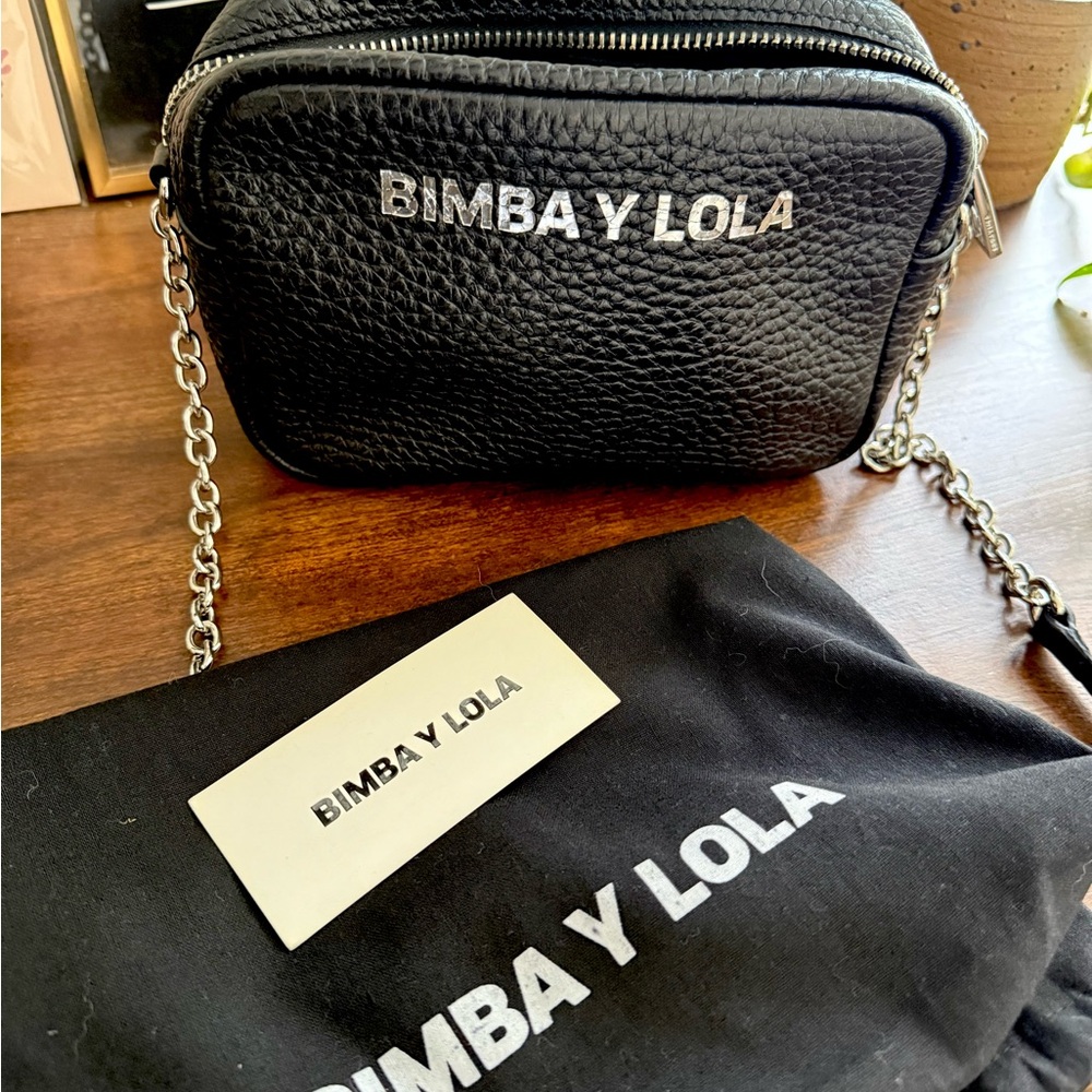 Bimba y Lola Crossbody Leather Bag